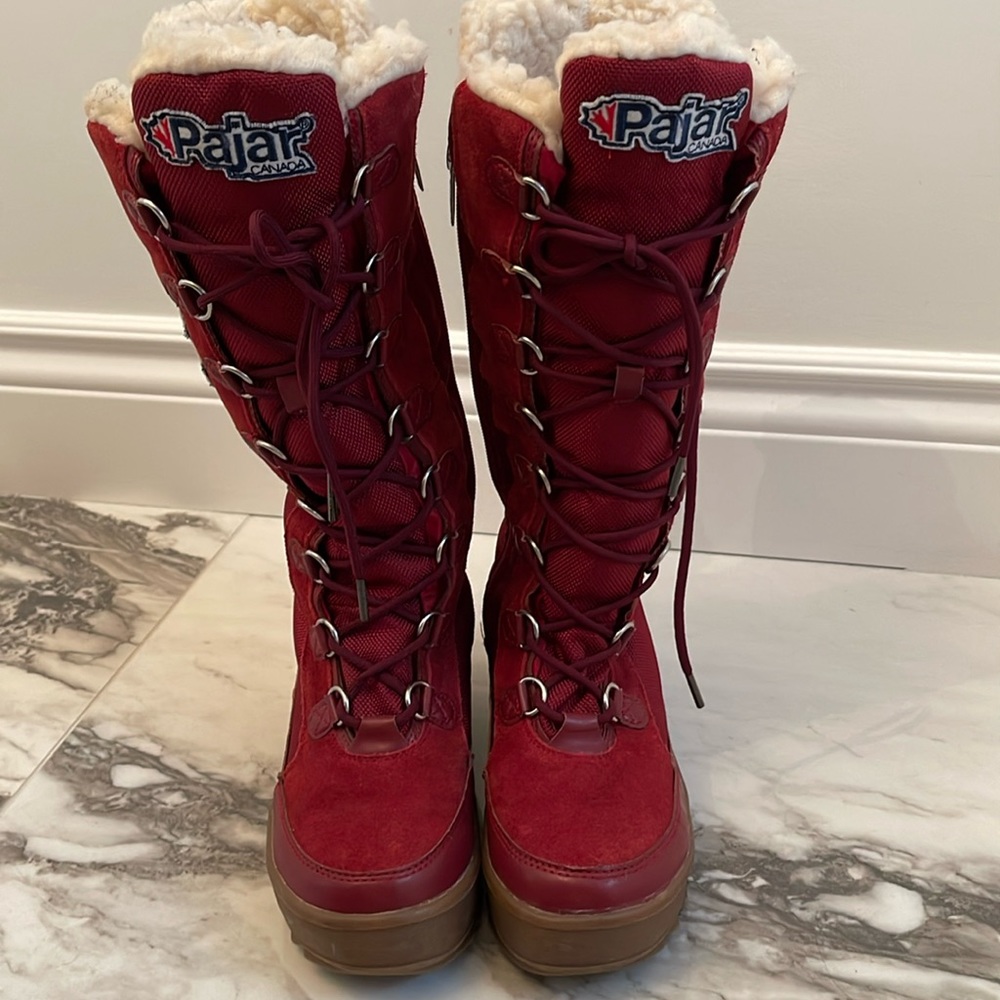 New Pajar Boots with Zipper and Laces